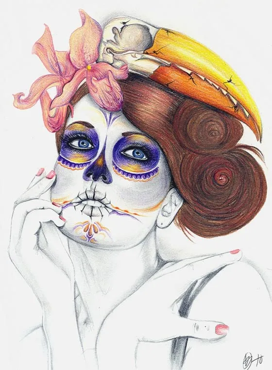 Dibujos día de los muertos