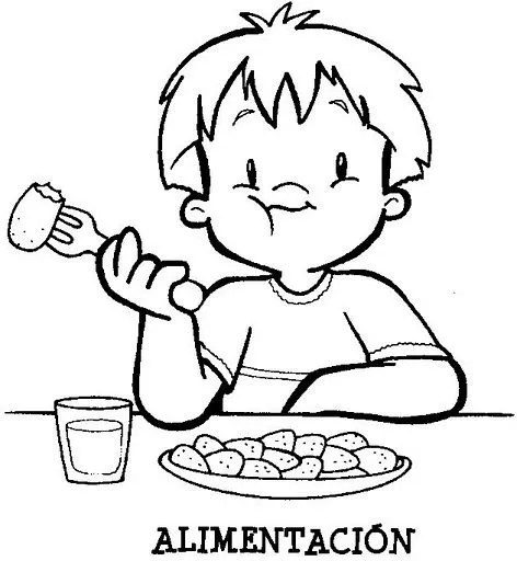 Dibujos del Día Mundial de la Alimentación para pintar | Colorear ... Dibujos del Día Mundial de la Alimentación para pintar | Colorear ...