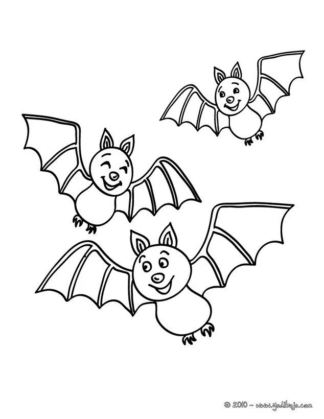Dibujos de Murciélagos para colorear, murcielagos volando para ... Dibujos de Murciélagos para colorear, murcielagos volando para ...