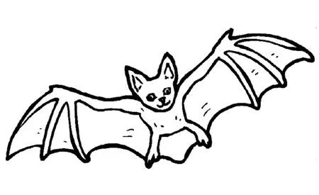 Dibujos de murciélagos de Halloween para recortar - Imagui