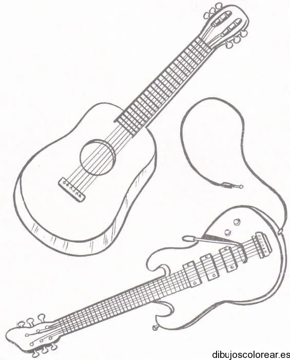 Dibujos de Musica | Dibujos para Colorear