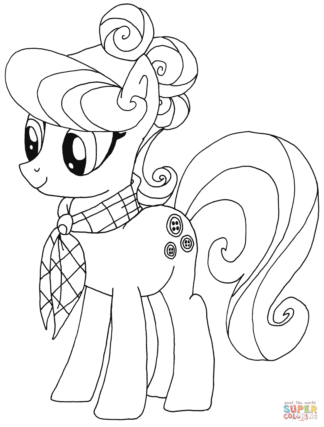 Dibujos de My Little Pony: La Magia de la Amistad para colorear ...