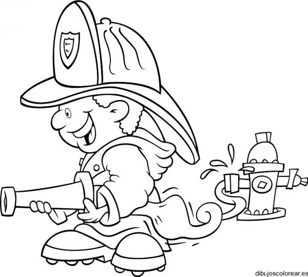 Dibujos del Día Nacional del Bombero Voluntario para pintar | Colorear imágenes Dibujos del Día Nacional del Bombero Voluntario para pintar | Colorear imágenes