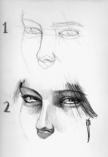 Dibujos de narices - Imagui