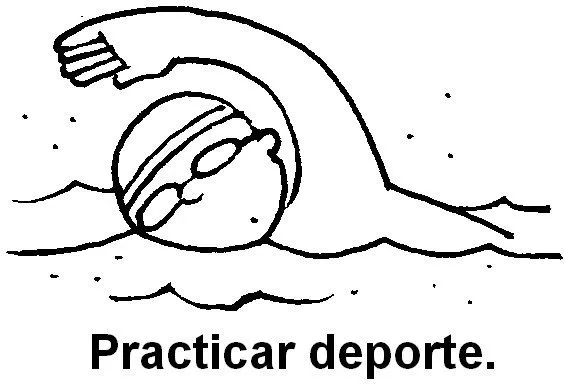 Dibujos de natación para descargar, imprimir y pintar | Colorear ...