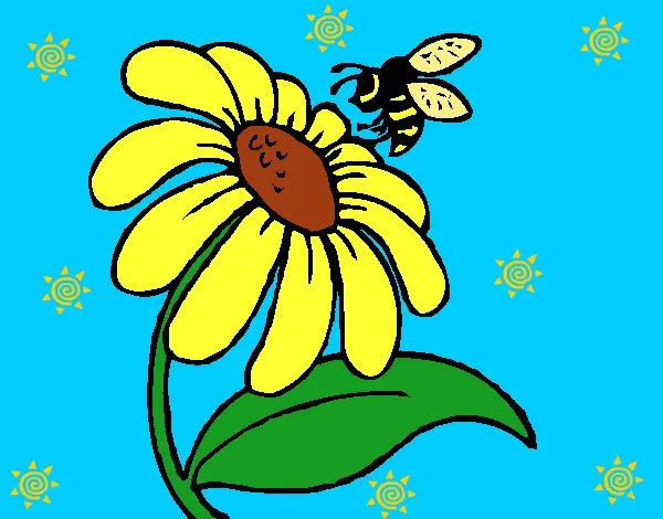 Dibujos de la naturaleza con color - Imagui