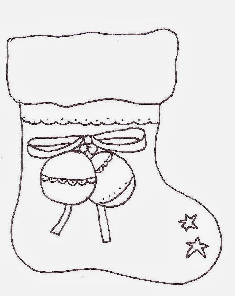 Dibujos de Navidad para colorear: Bota ~ Dibujos para Colorear ... Dibujos de Navidad para colorear: Bota ~ Dibujos para Colorear ...
