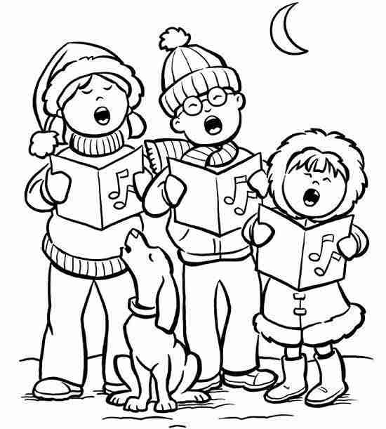 Dibujos de Navidad para imprimir y colorear con niños Dibujos de Navidad para imprimir y colorear con niños