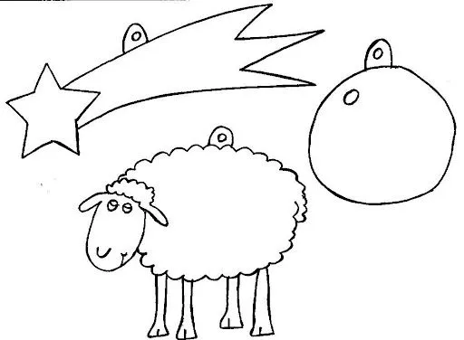 Dibujos navideños para colorear e imprimir