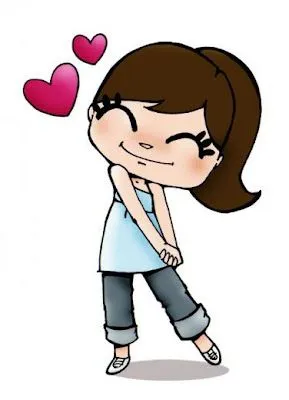 Dibujos de niñas felices - Imagui