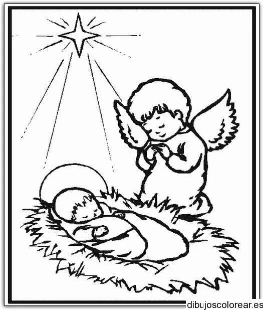 Dibujos para colorear del nacimiento de un bebé - Imagui