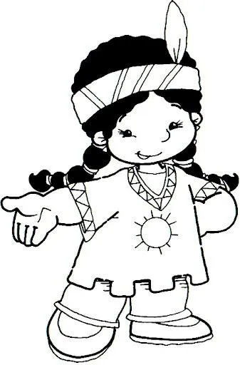 DIBUJOS DE NIÑOS ABORIGENES PARA COLOREAR | Dibujos para colorear DIBUJOS DE NIÑOS ABORIGENES PARA COLOREAR | Dibujos para colorear