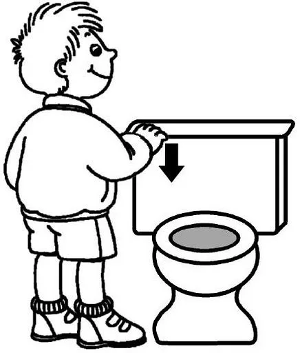 Dibujos de niños en el baño - Imagui