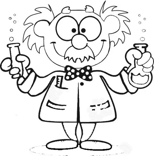 Dibujos para colorear de CIENtificos niños - Imagui Dibujos para colorear de CIENtificos niños - Imagui