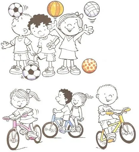 DIBUJOS INFANTILES DE NIÑOS HACIENDO DEPORTE - Imagui