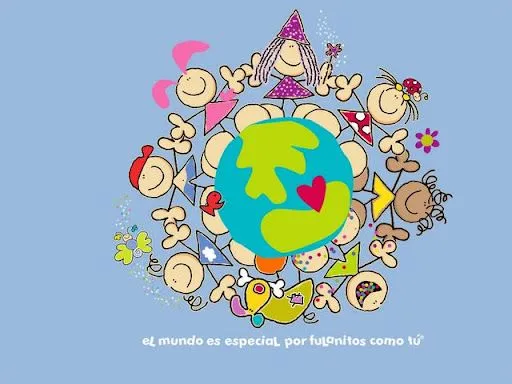 DIBUJOS NIÑOS DEL MUNDO