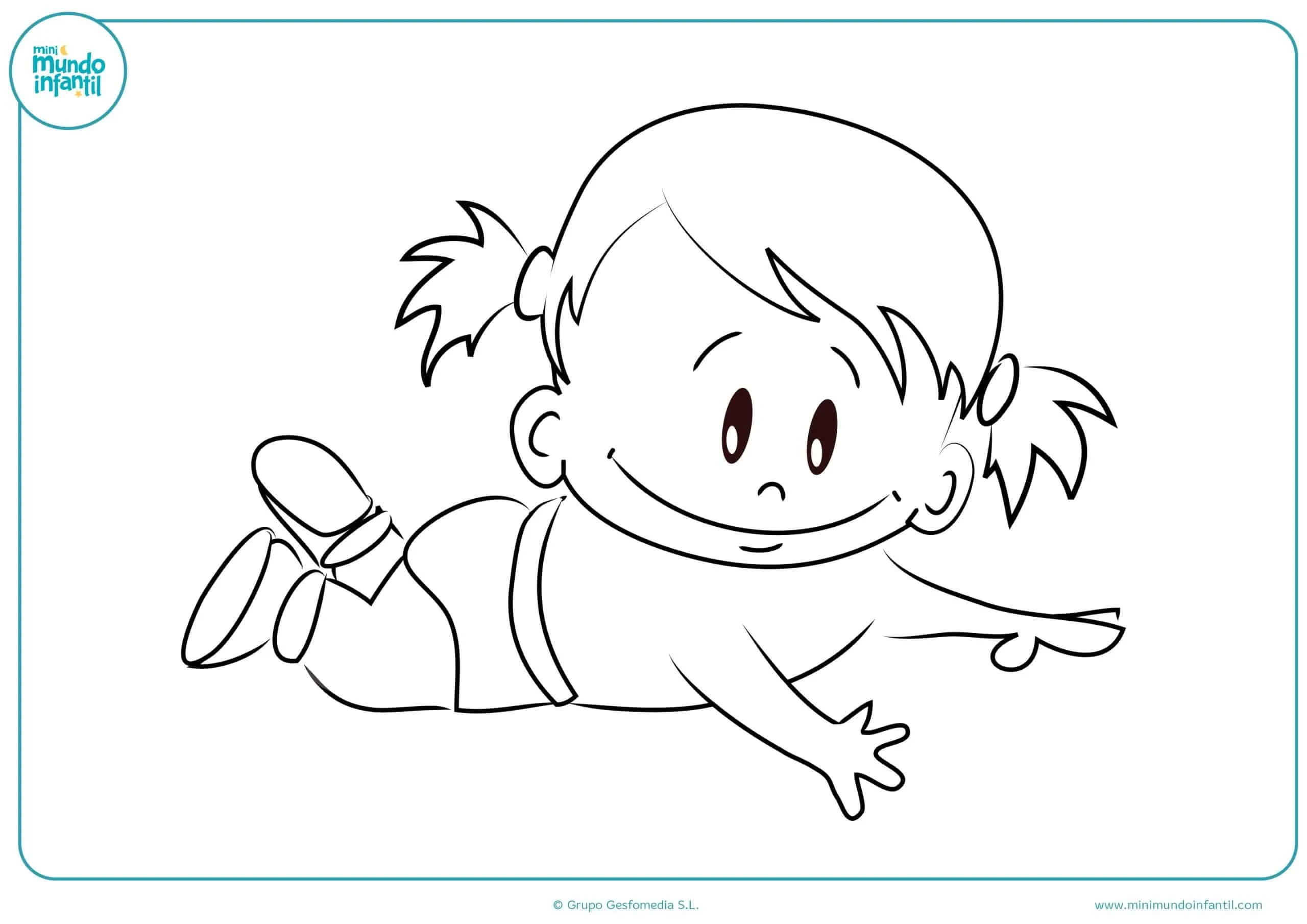 ▷ Dibujos de Niños y Niñas para Colorear (Jugando, Estudiando...) ▷ Dibujos de Niños y Niñas para Colorear (Jugando, Estudiando...)