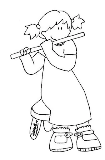 Dibujos de niños tocando instrumentos musicales para colorear - Imagui Dibujos de niños tocando instrumentos musicales para colorear - Imagui