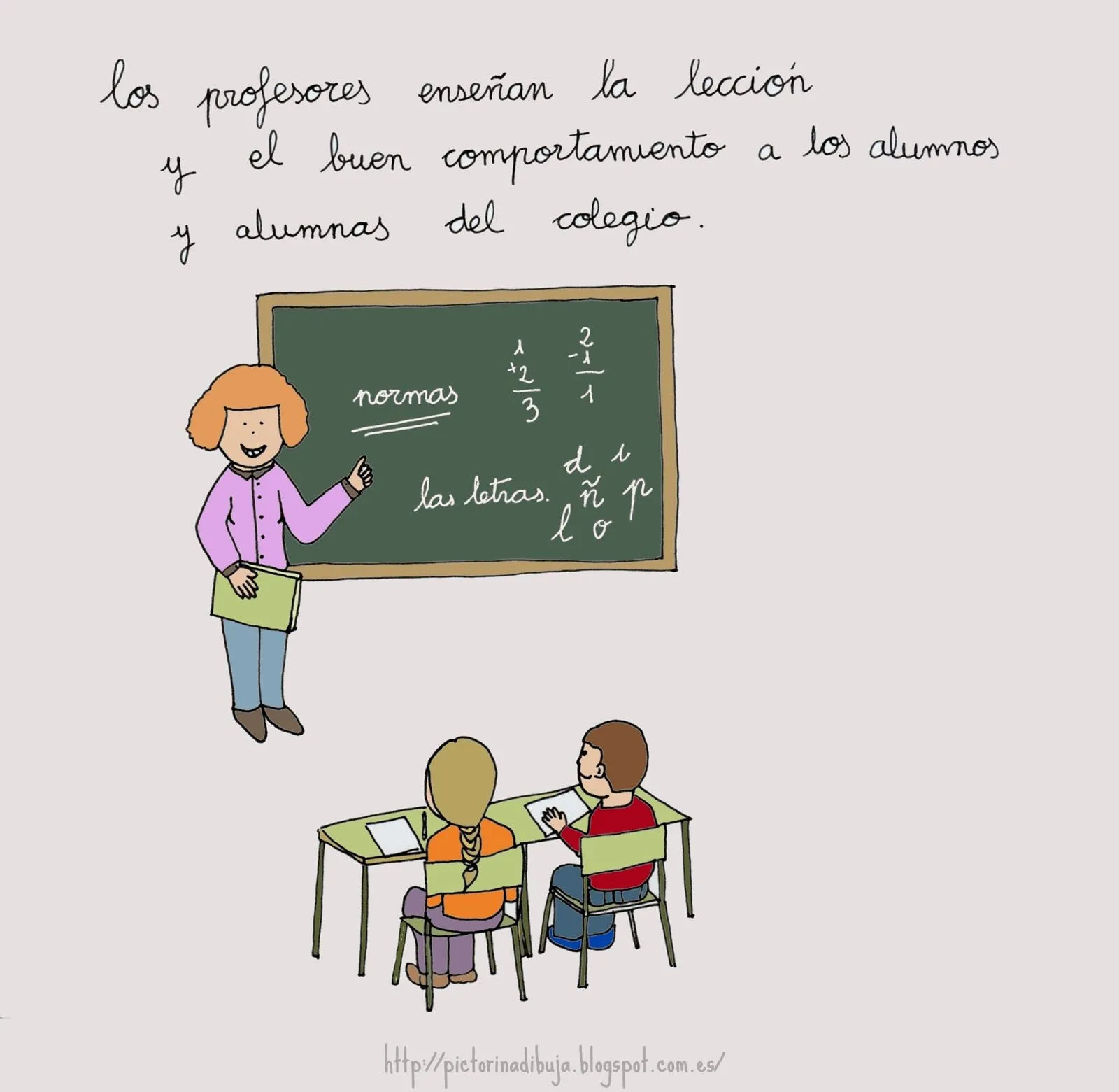 Dibujos para niñ@s que necesitan apoyos visuales: Respetamos a los  compañeros y a los profesores