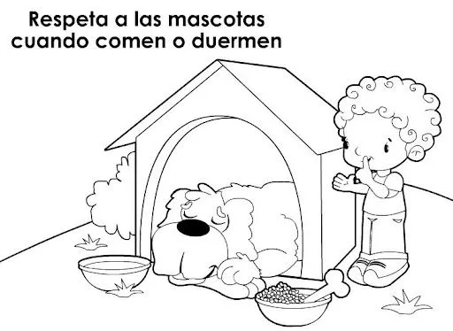 DIBUJOS CON NORMAS DE EDUCACION CIVICA PARA NIÑOS