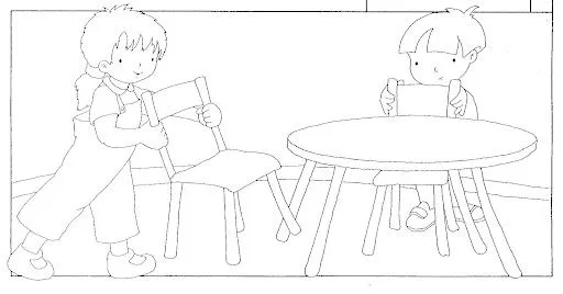 DIBUJOS DE NORMAS PARA NIÑOS