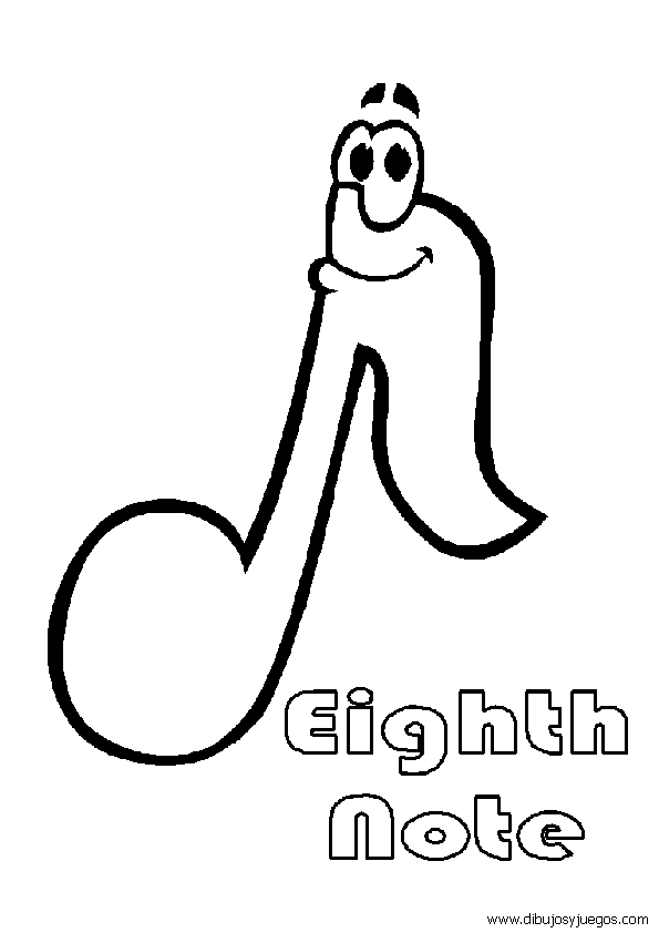 dibujos-notas-musicales-003 | Dibujos y juegos, para pintar y colorear dibujos-notas-musicales-003 | Dibujos y juegos, para pintar y colorear