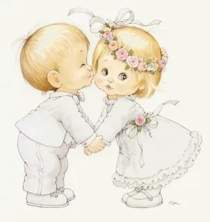 Dibujos de novios de bodas | 14 de febrero