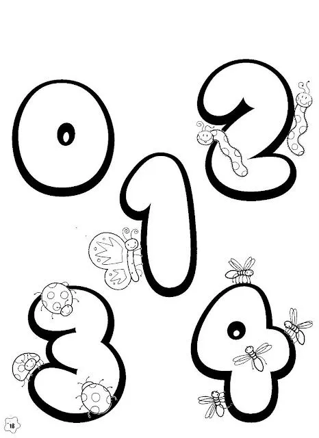 Dibujos de numeros para imprimir y colorear | Wallpapers - Fondos ... Dibujos de numeros para imprimir y colorear | Wallpapers - Fondos ...