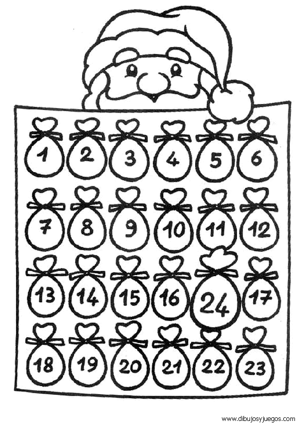 dibujos-numeros-navidad-003 | Dibujos y juegos, para pintar y colorear dibujos-numeros-navidad-003 | Dibujos y juegos, para pintar y colorear