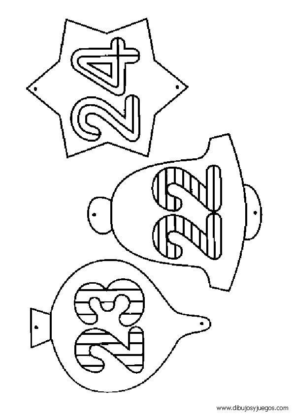 dibujos-numeros-navidad-005 | Dibujos y juegos, para pintar y colorear dibujos-numeros-navidad-005 | Dibujos y juegos, para pintar y colorear
