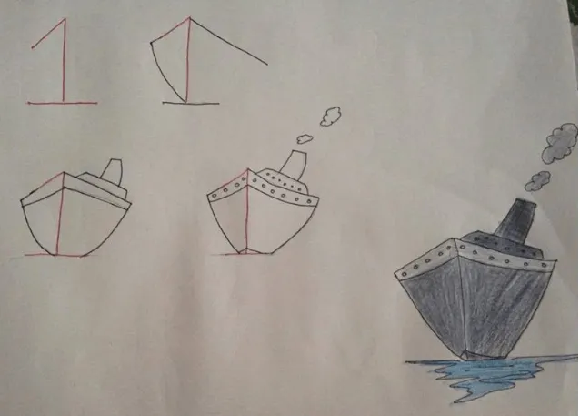 Dibujos a partir de números para niños | Ahorradoras.com