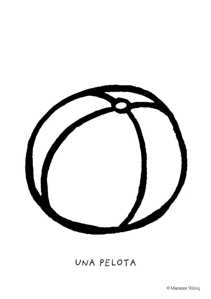 Dibujos para colorear de uso cotidiano - Imagui