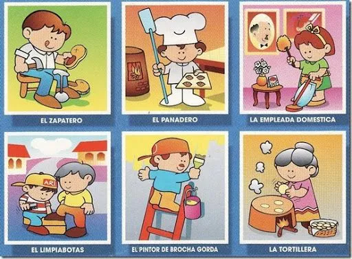 Dibujos de oficios y profesiones para niños | Busco Imágenes