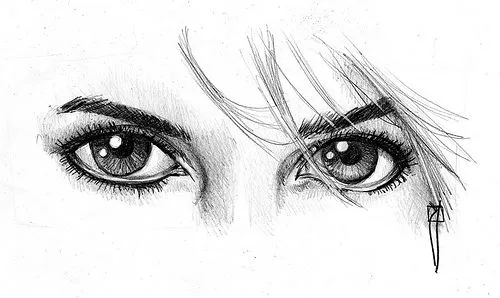 Dibujos de Ojos a Lapiz ~ Vida Blogger