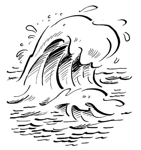 DIBUJOS DE OLAS PARA COLOREAR | Dibujos para colorear DIBUJOS DE OLAS PARA COLOREAR | Dibujos para colorear