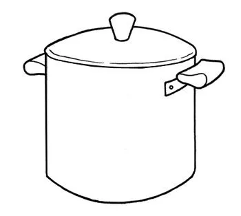 DIBUJOS DE OLLAS PARA COLOREAR | Dibujos para colorear