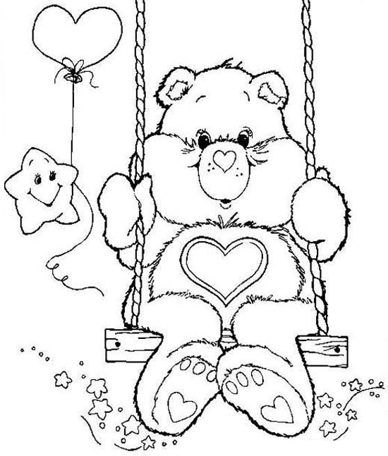 Dibujos de los Ositos cariñositos para colorear | Dibujos para Niños Dibujos de los Ositos cariñositos para colorear | Dibujos para Niños
