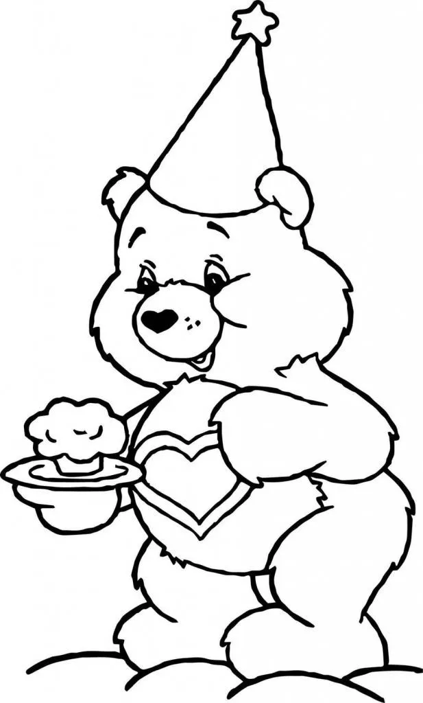Dibujos de Osos Cariñositos para colorear | Wonder-Day Dibujos de Osos Cariñositos para colorear | Wonder-Day