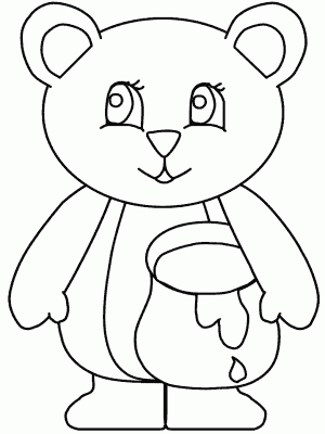 Dibujos de osos para colorear online. Dibujos de animales para ... Dibujos de osos para colorear online. Dibujos de animales para ...
