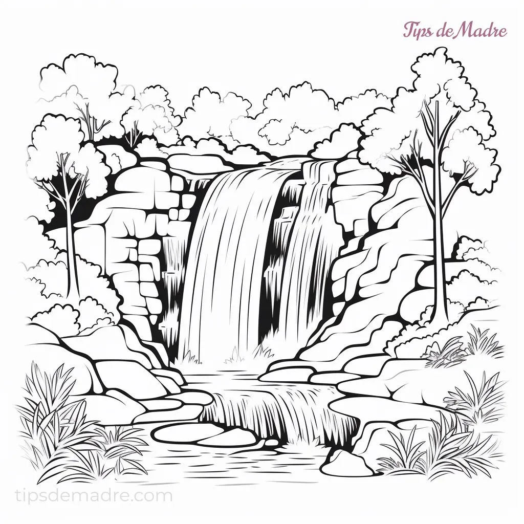 Dibujos de paisajes para colorear e imprimir para niños - Tips de Madre Dibujos de paisajes para colorear e imprimir para niños - Tips de Madre