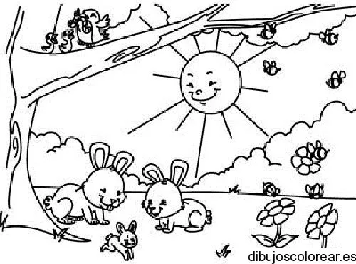 Dibujos de Paisajes | Dibujos para Colorear Dibujos de Paisajes | Dibujos para Colorear