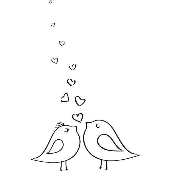 Dibujos de pajaritos | Dibujos para colorear | Pinterest
