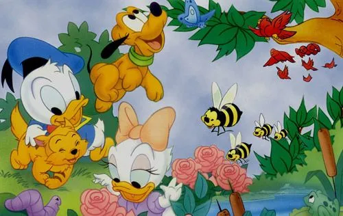 algunos de los dibujos de paliculas disney