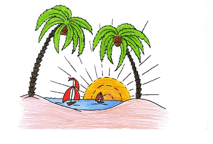 Palmeras dibujo png - Imagui