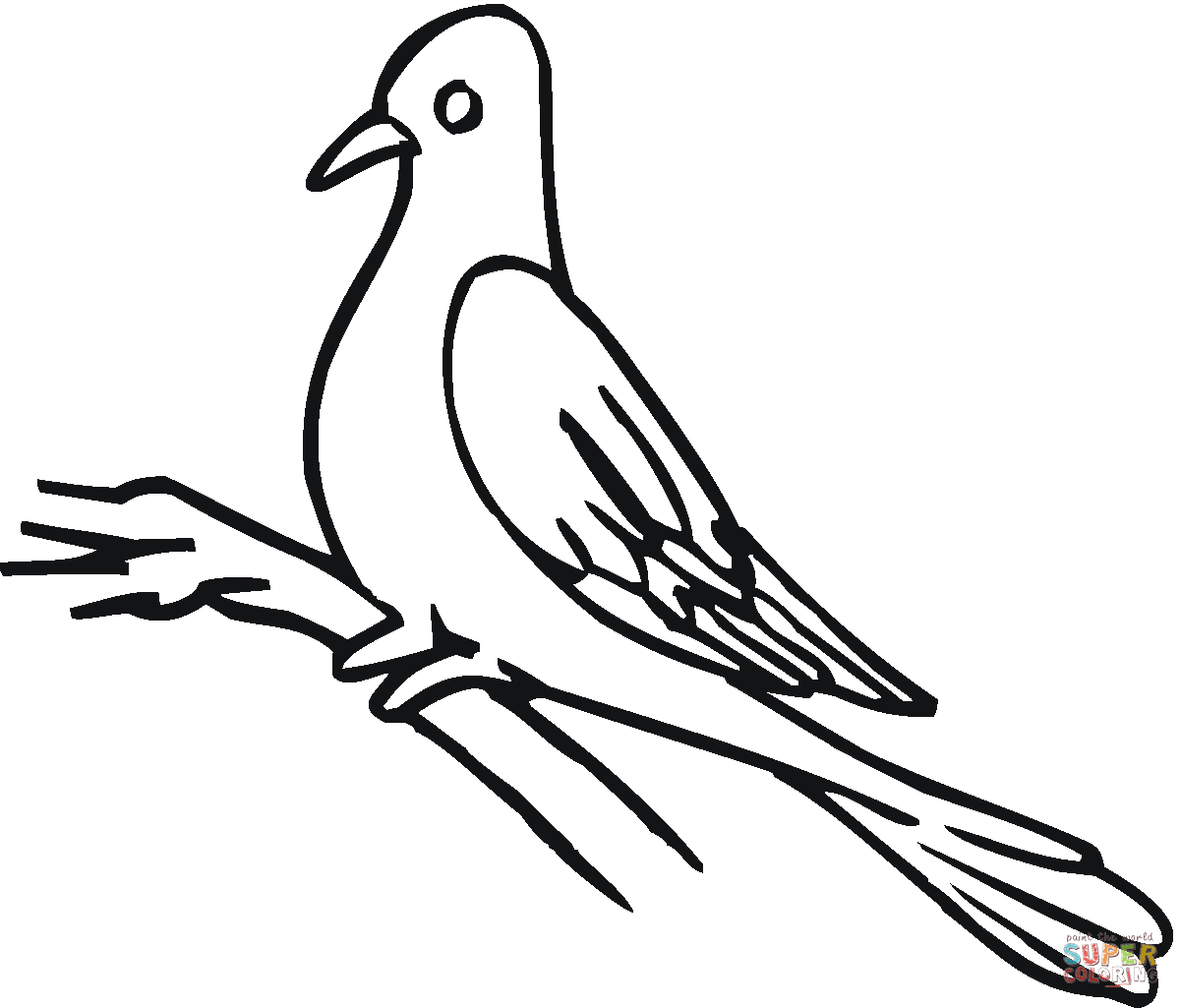 Dibujos de Palomas para colorear - Páginas para imprimir y ...