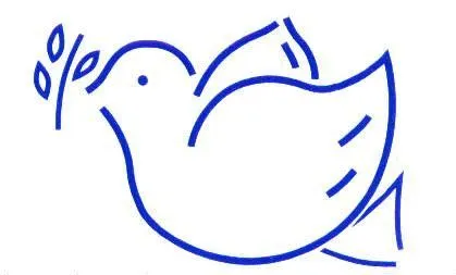 DIBUJOS DE PALOMAS DE LA PAZ PARA PINTAR