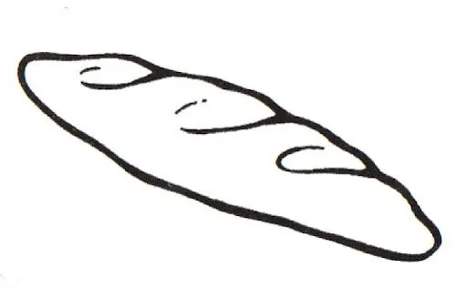 DIBUJOS DE PAN Y PAN DE MOLDE PARA COLOREAR DIBUJOS DE PAN Y PAN DE MOLDE PARA COLOREAR
