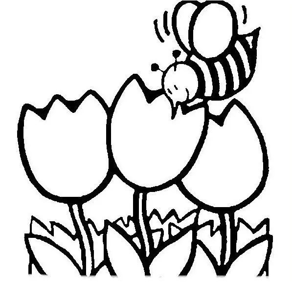 dibujos-para-colorear-de-flor- ...
