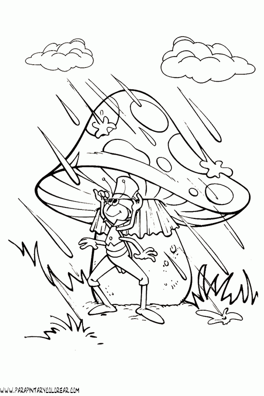 los mayas Colouring Pages