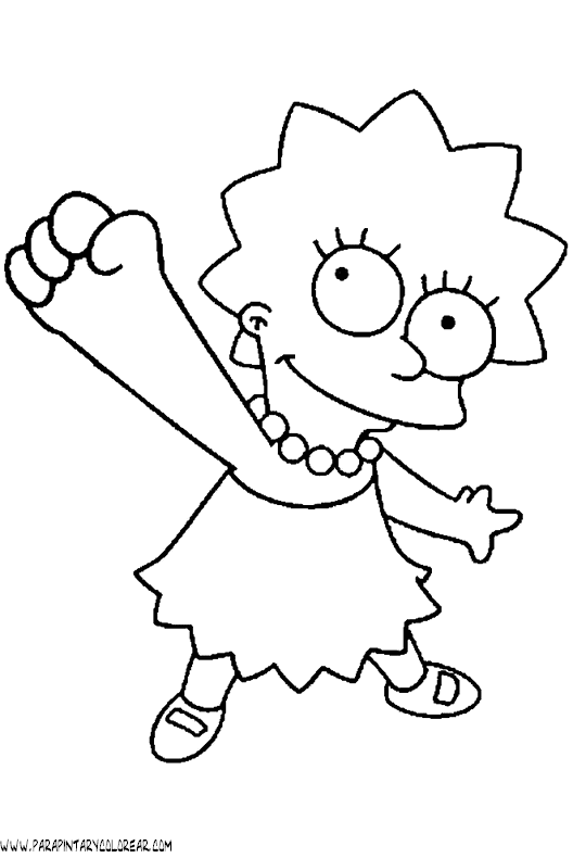 dibujos-para-colorear-de-los-simpsons-040